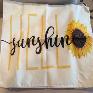 Hello Sunshine Canvas Tote